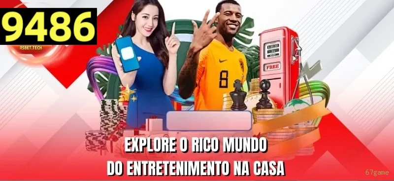 Aplicativo móvel 67game para iOS e Android